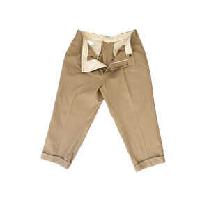 Brooks Brothers Pants Advantage Chino Mens 37W 25.5L Elliot Khaki Cotton Casual